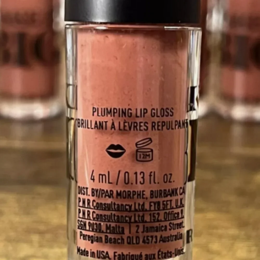 Morphe Make It Big Plumping Lip Gloss Natural Born Kisser NEW